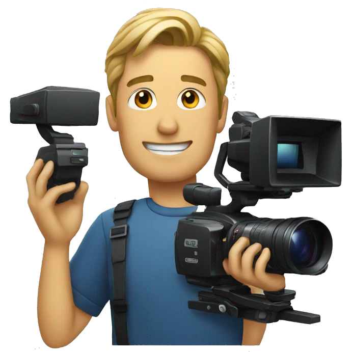 TV Cameraman emoji