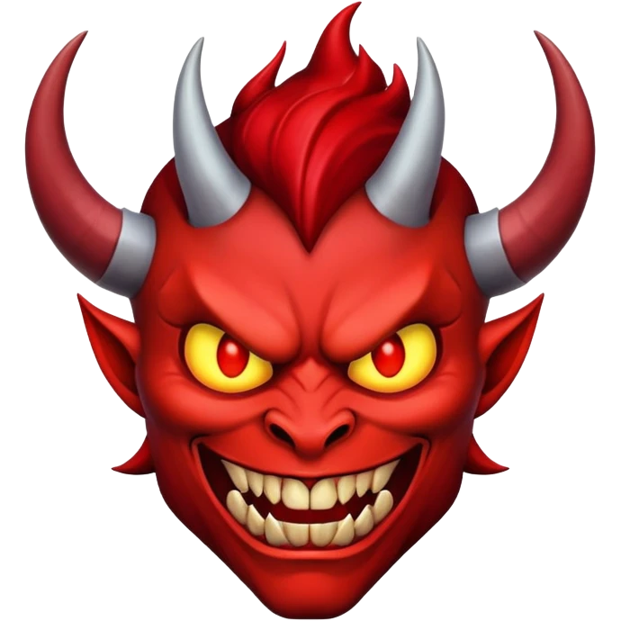 A demon emoji