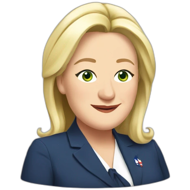 Marie Le pen emoji