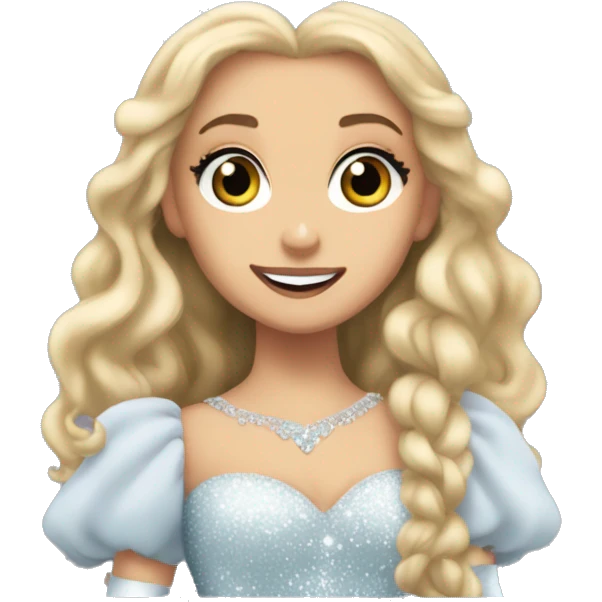 Glinda Ariana grande from wicked emoji