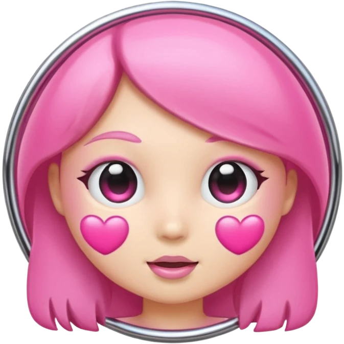 pink girly chrome internet emoji