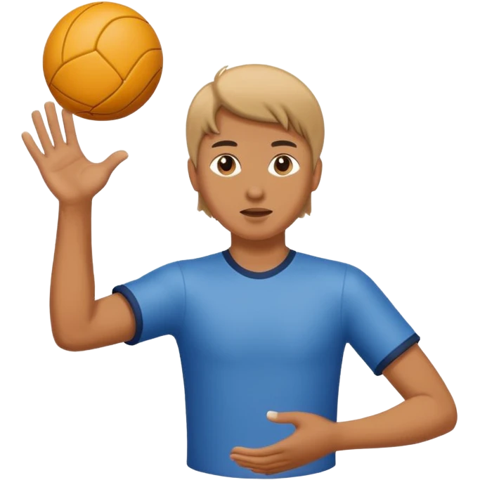 Person throwing a ball emoji