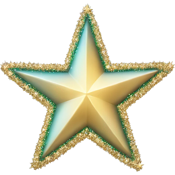 Christmas star emoji