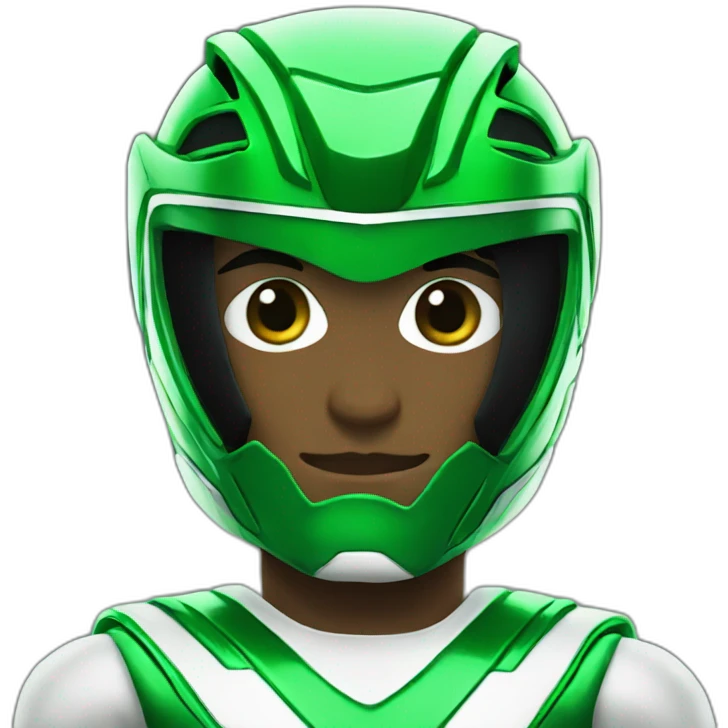 green power ranger emoji