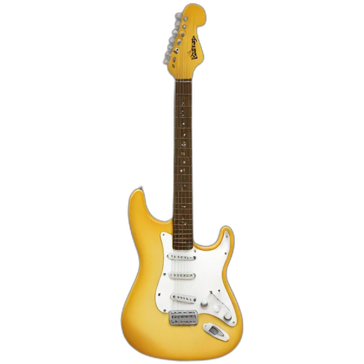 Guitarra fender emoji