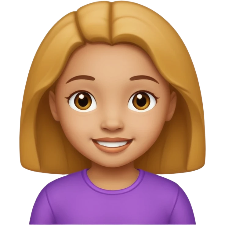  little girl lightskin  emoji