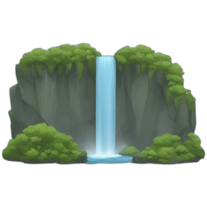 waterfall emoji