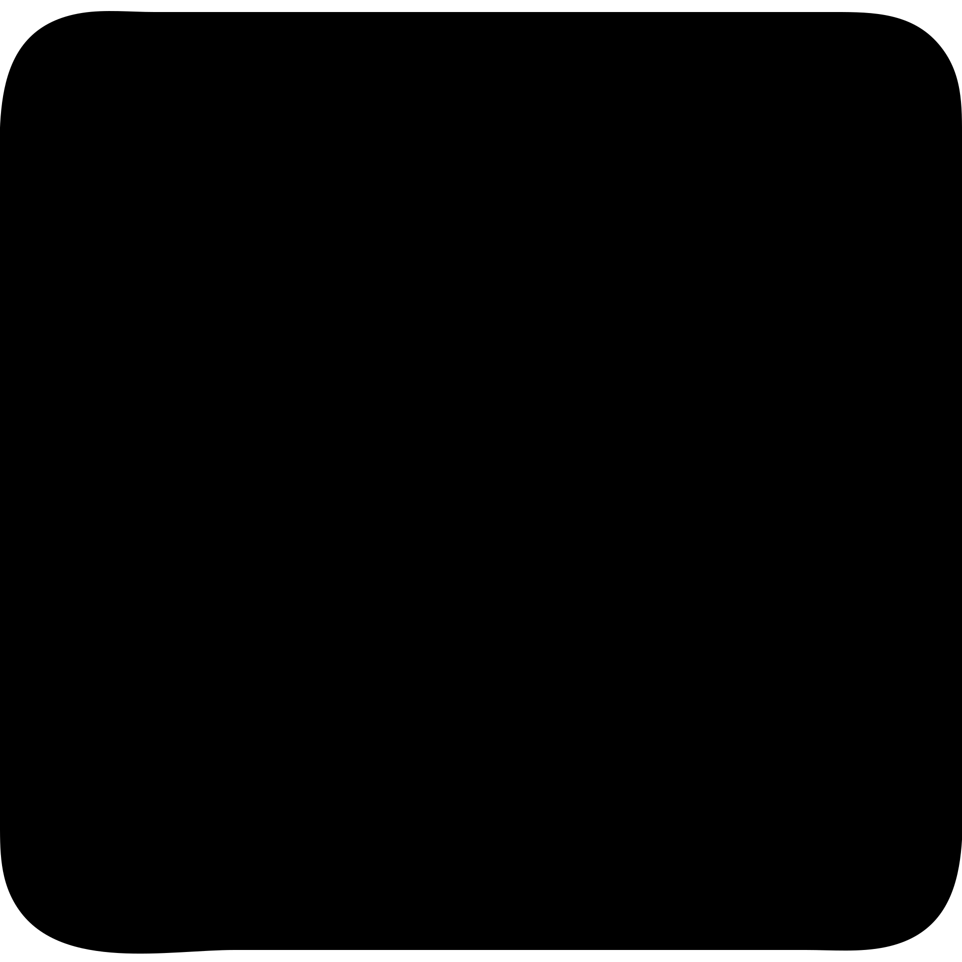 solid filled icon of a square in soft blue-grey color emoji