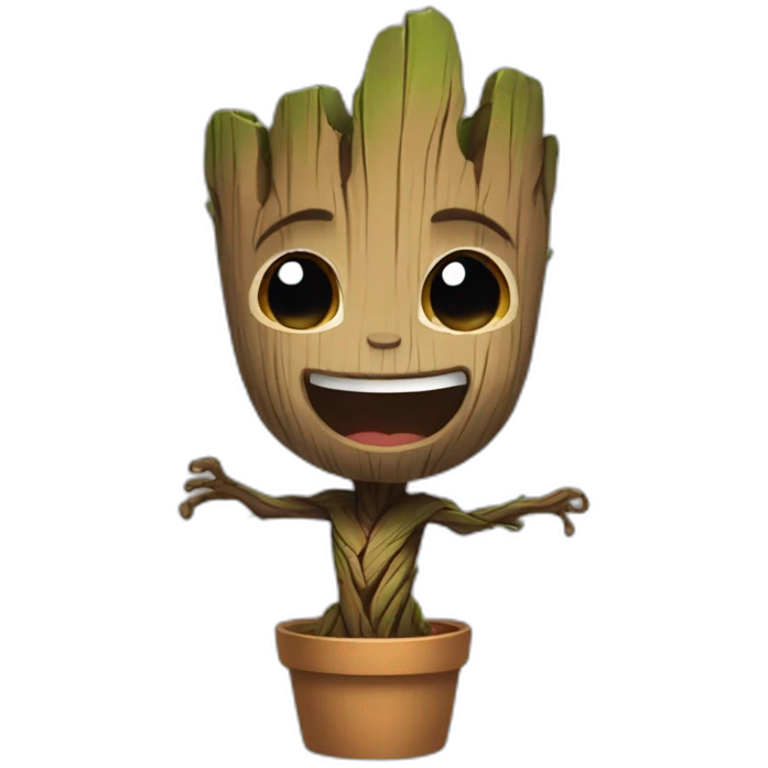 groot cute emoji