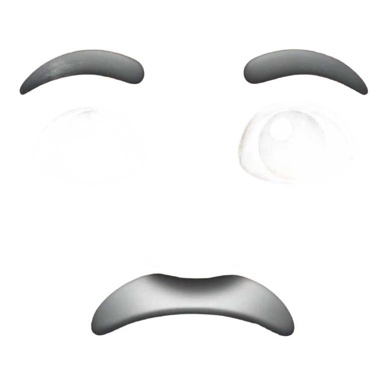 face of confusion emoji