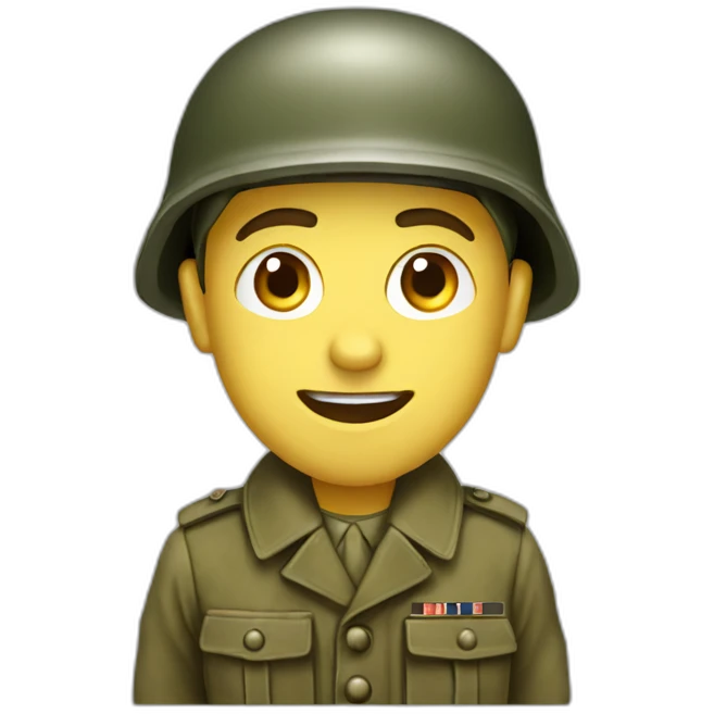 Soldier WW2 emoji