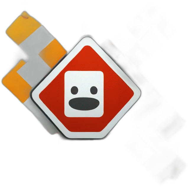 traffic sign emoji