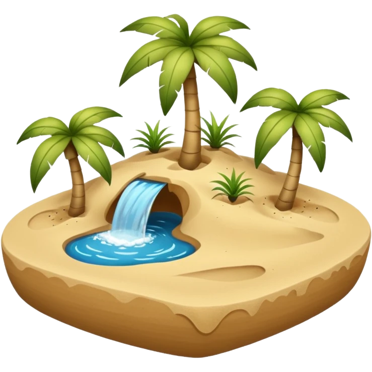 sand flying island emoji