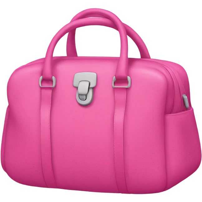 Pink Berkin bag emoji