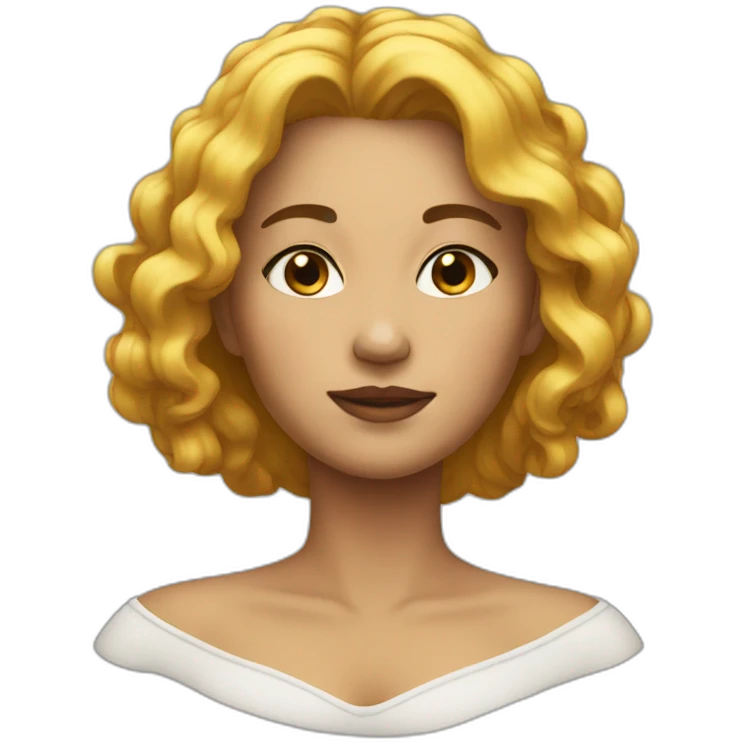 Woman chest for real emoji