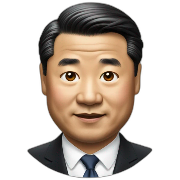 President Xi in San Francisco emoji