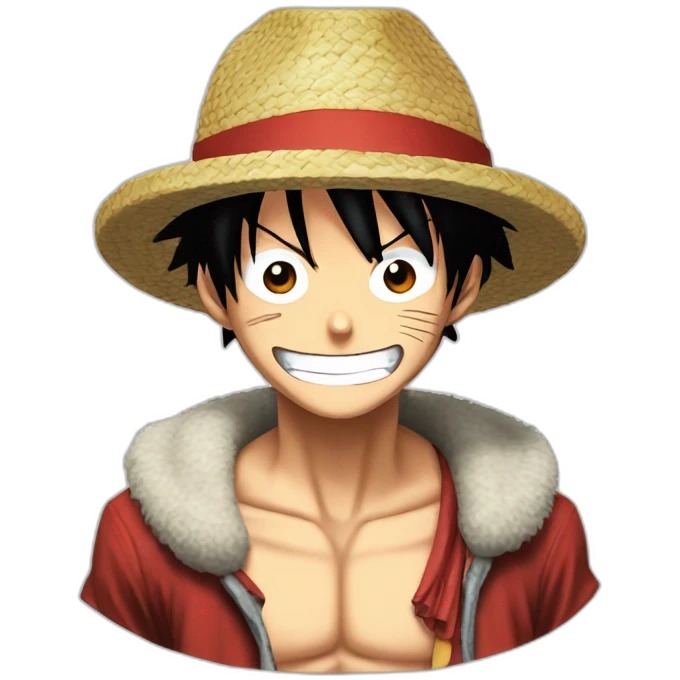 Monkey d luffy emoji