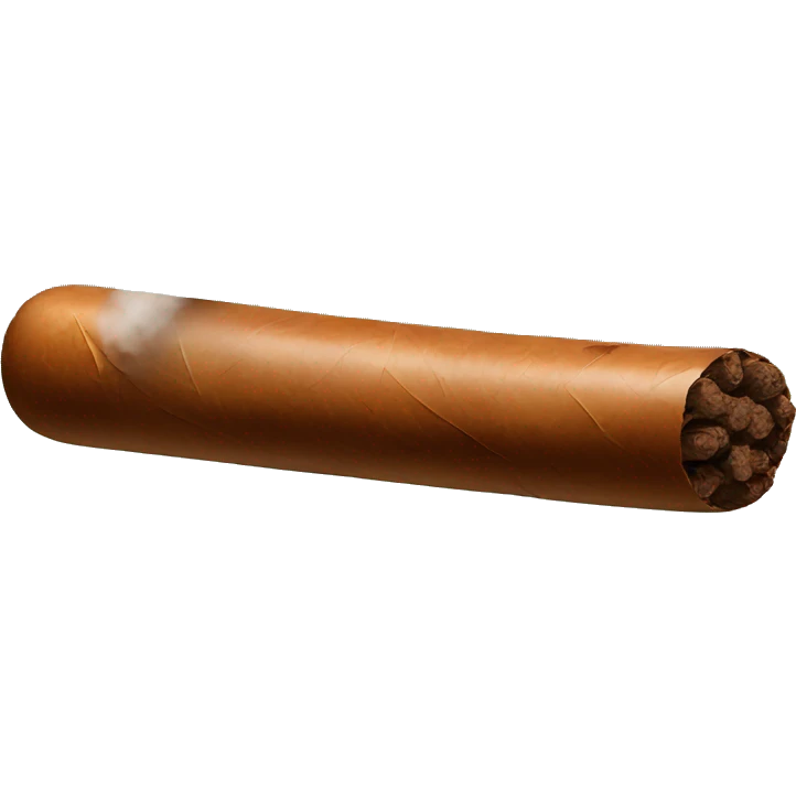 cigar with large smoke puff emoji