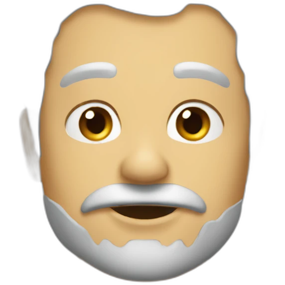 caca sur tête emoji