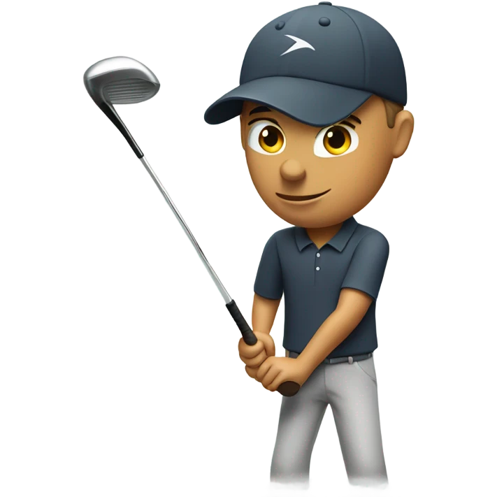 Golfer emoji