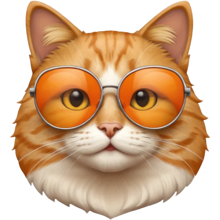 Cat wearing sunglasses emoji