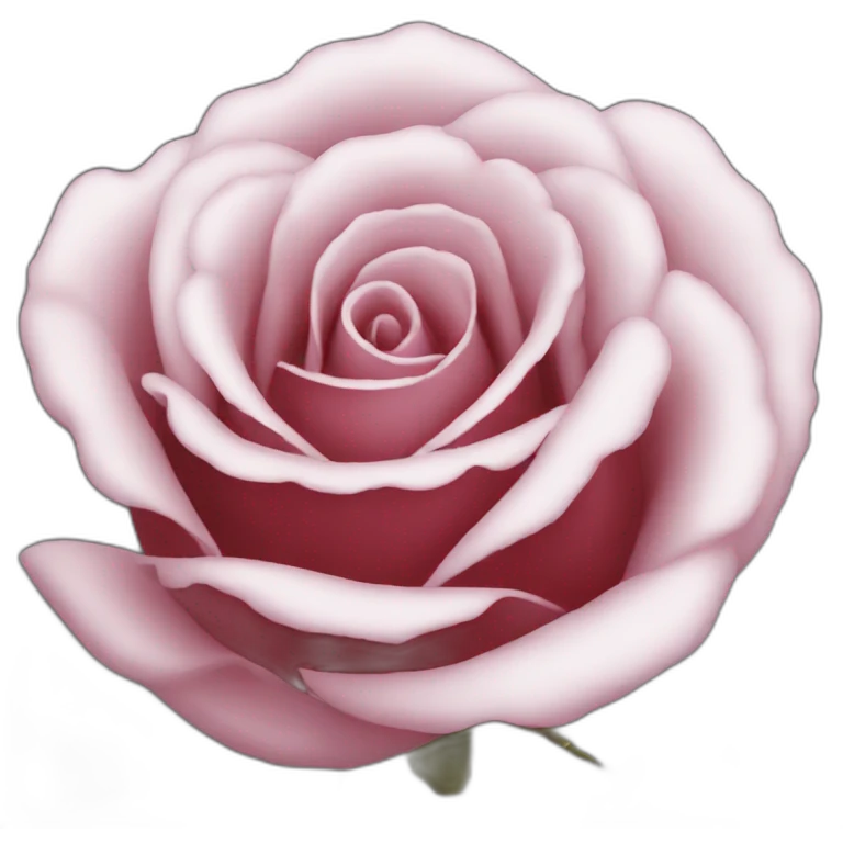 Rose noir emoji