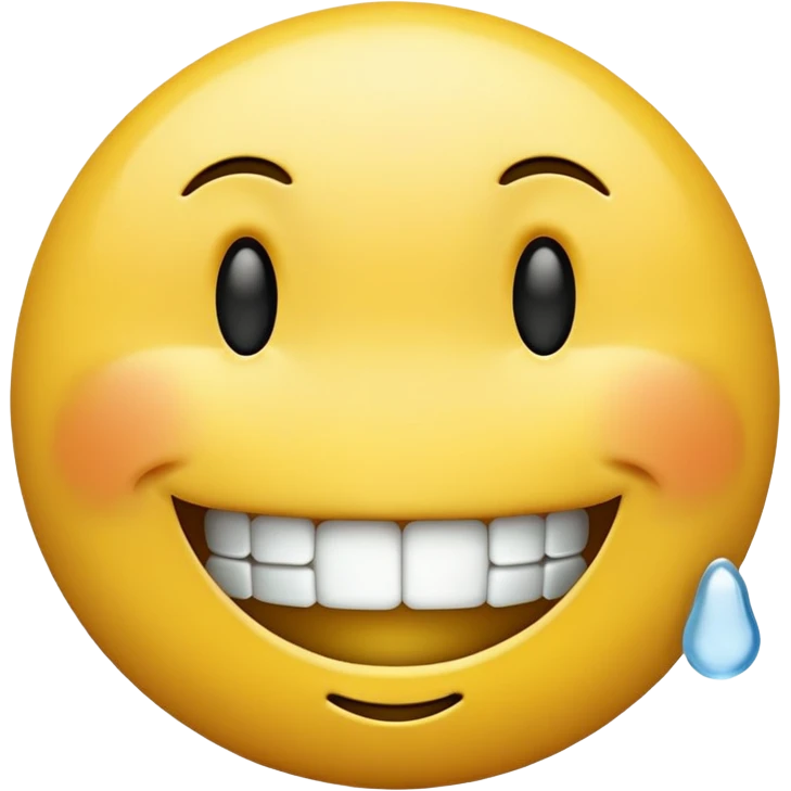 A smiley face mewing coldly  emoji