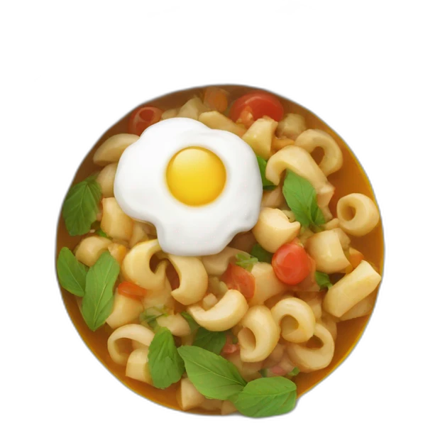 Halal food in a bowl emoji
