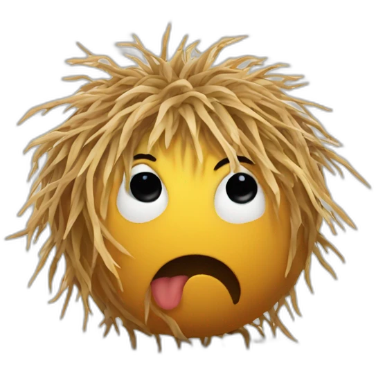 a dizzy tumbleweed emoji