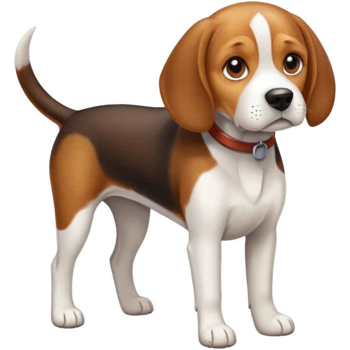 a beagle dog emoji