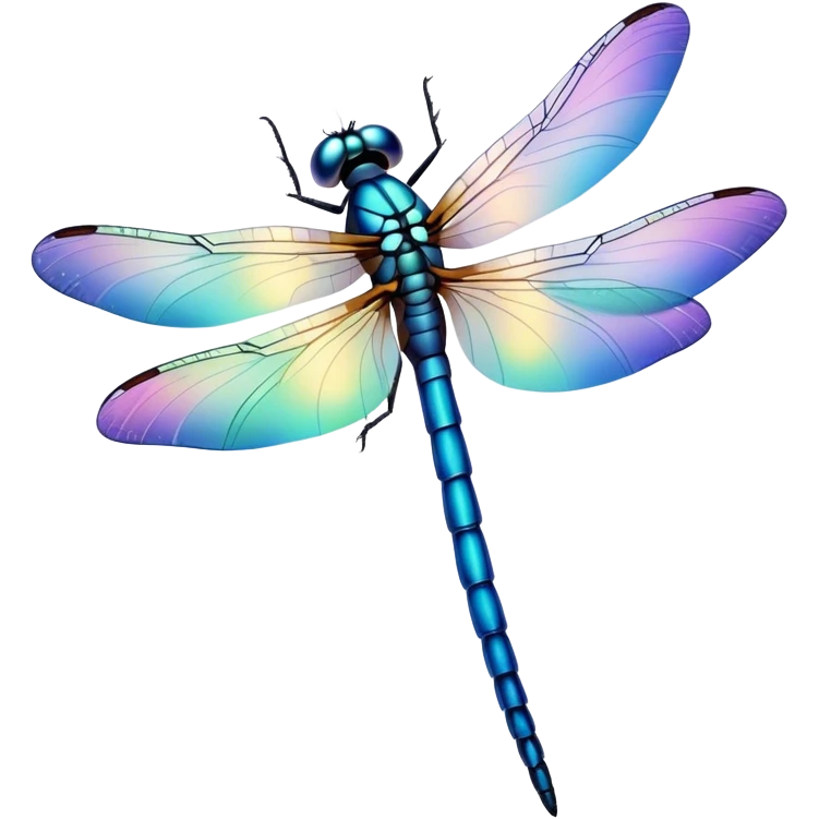 A dragon-fly emoji