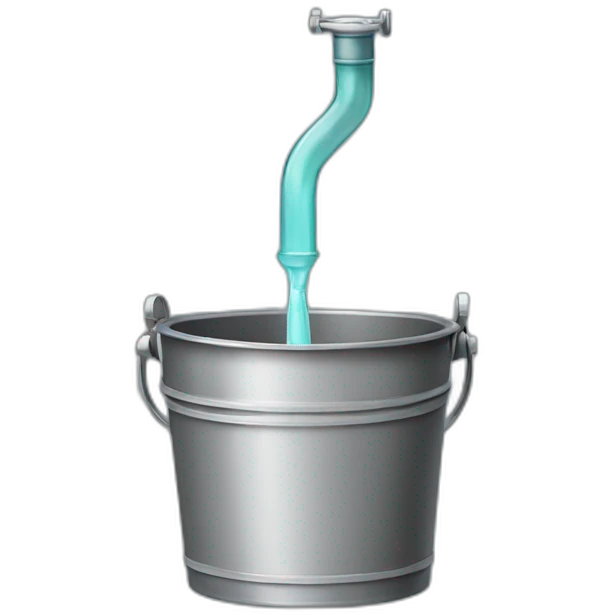 Siphon in bucket emoji