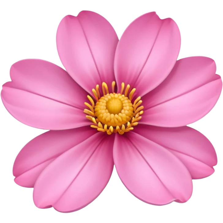 pink flower emoji
