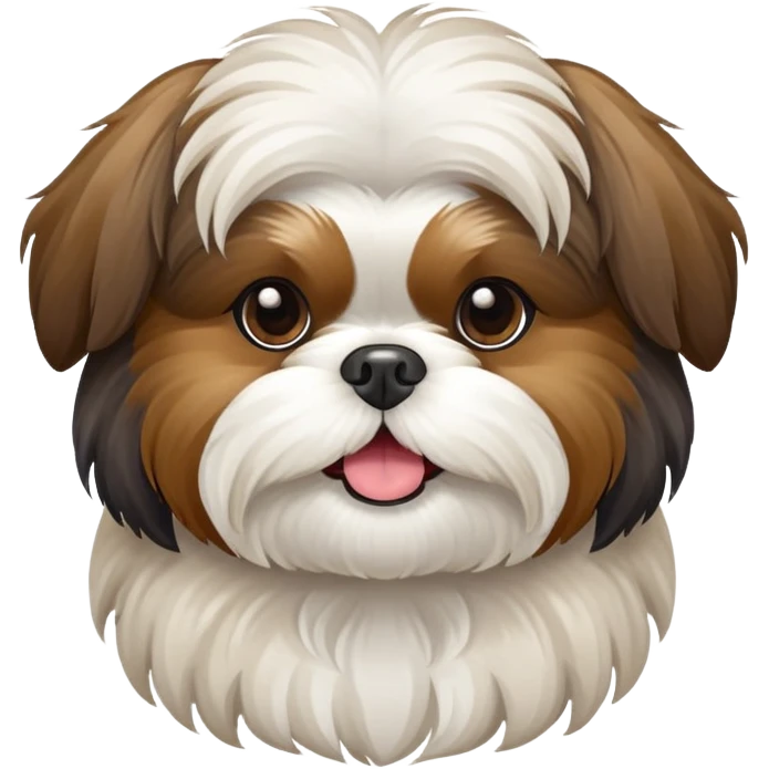 shih tzu dog emoji