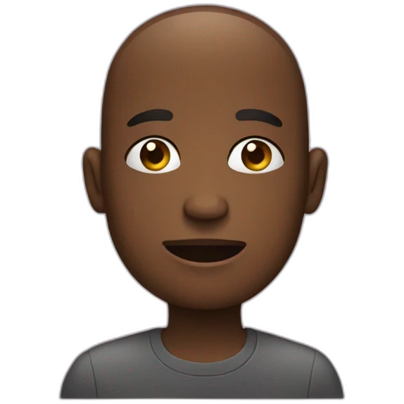 Introvert at a party emoji
