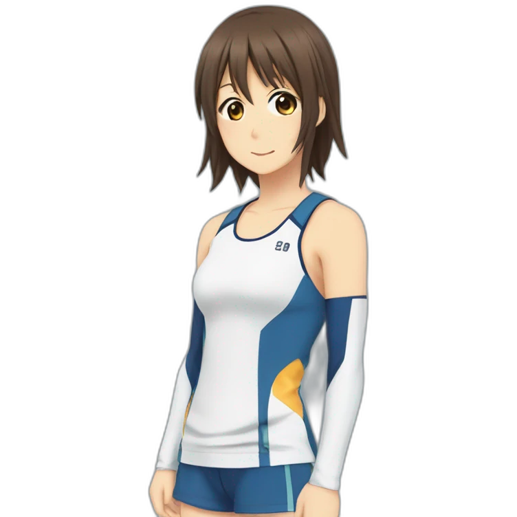 Haruhi Suzumiya In sportswear emoji