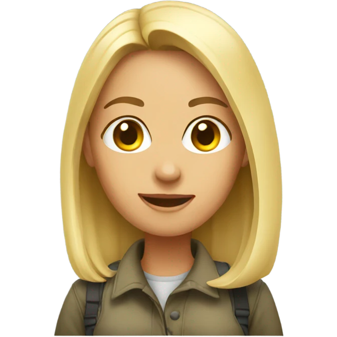 A female private emoji