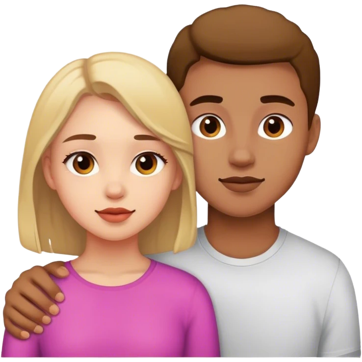 girl with boyfriend  emoji