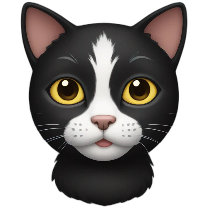 Black cat emoji