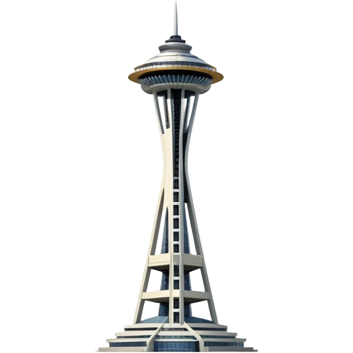 Space needle emoji