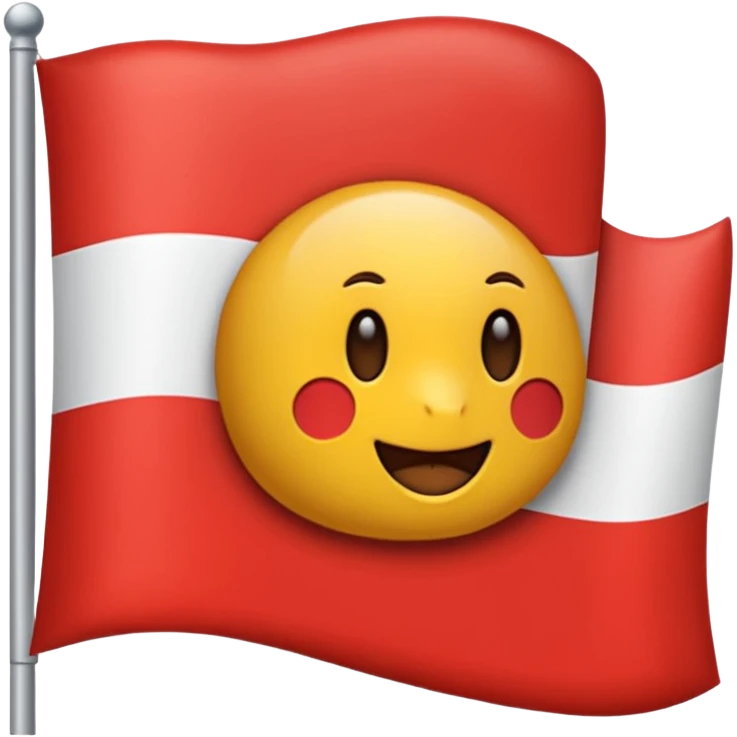 Флаг мокши. Сверху вниз  красный белый чёрный emoji