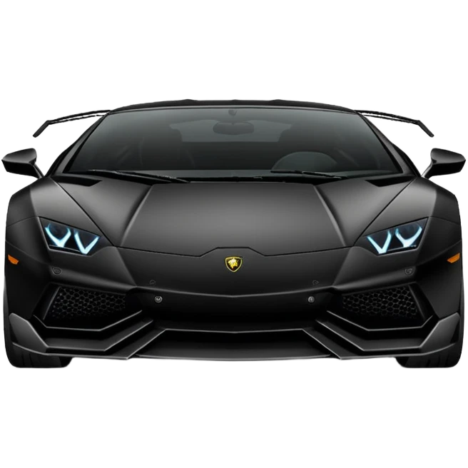 LAMBORGHINI SV OR LAMBORGHINI VENENO MAT BLACK emoji