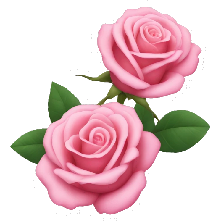 pink roses  emoji