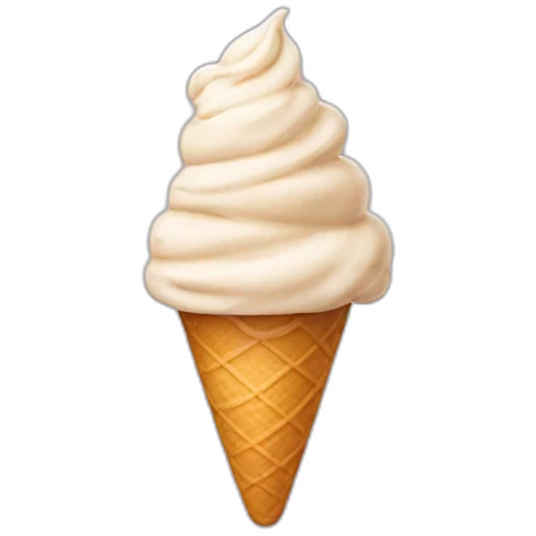 Ice cream delicious emoji