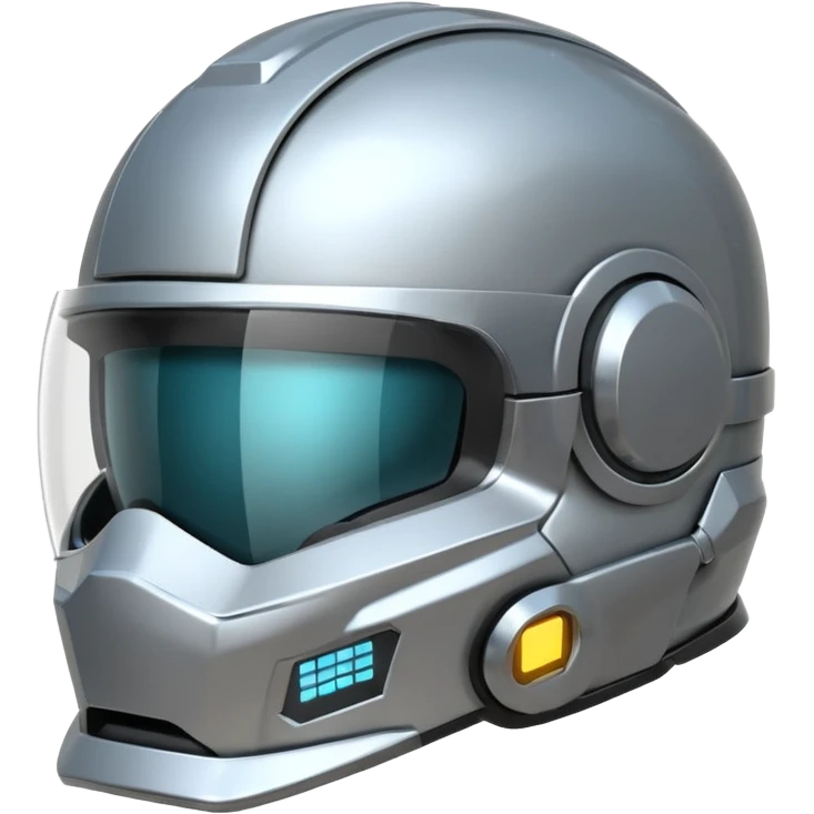  une casque avec une base de donnée dessus et des connecteur data emoji