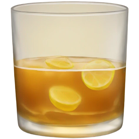 whiskey sour emoji