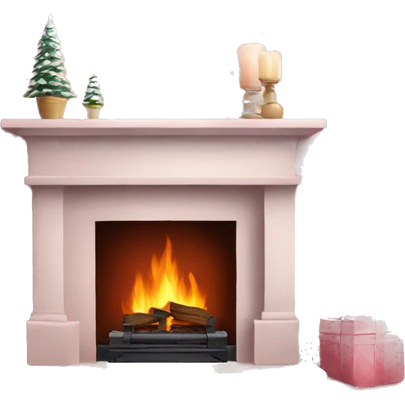 Winter Pink FirePlace emoji