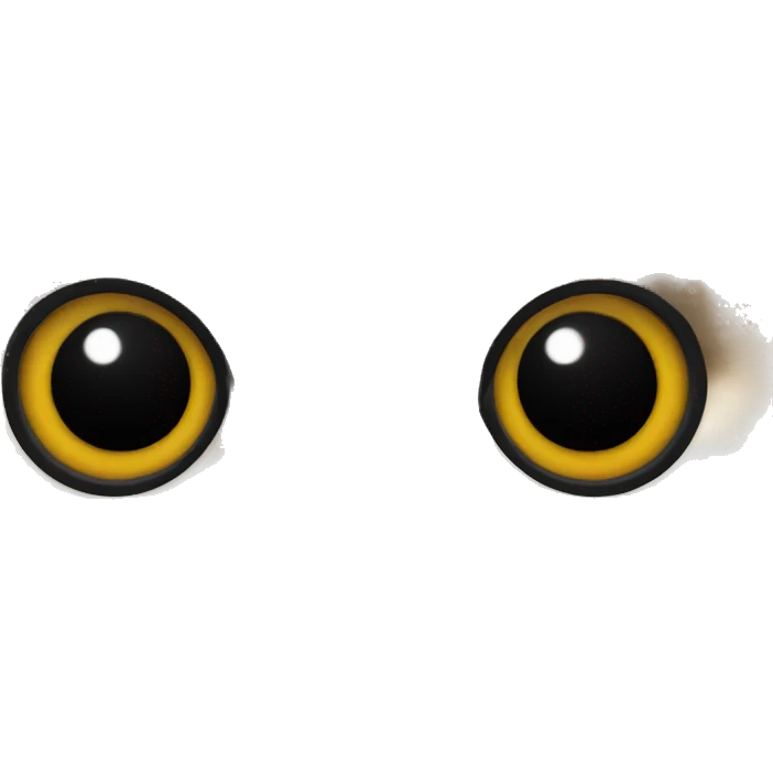 Black barn owl emoji