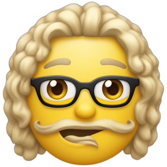 Emoji señalandose la nariz con dos dedos  emoji