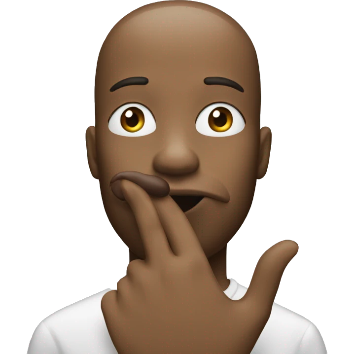 blowing kiss with hand emoji emoji